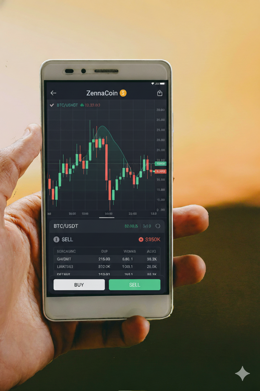 ZennaCoin Mobile App